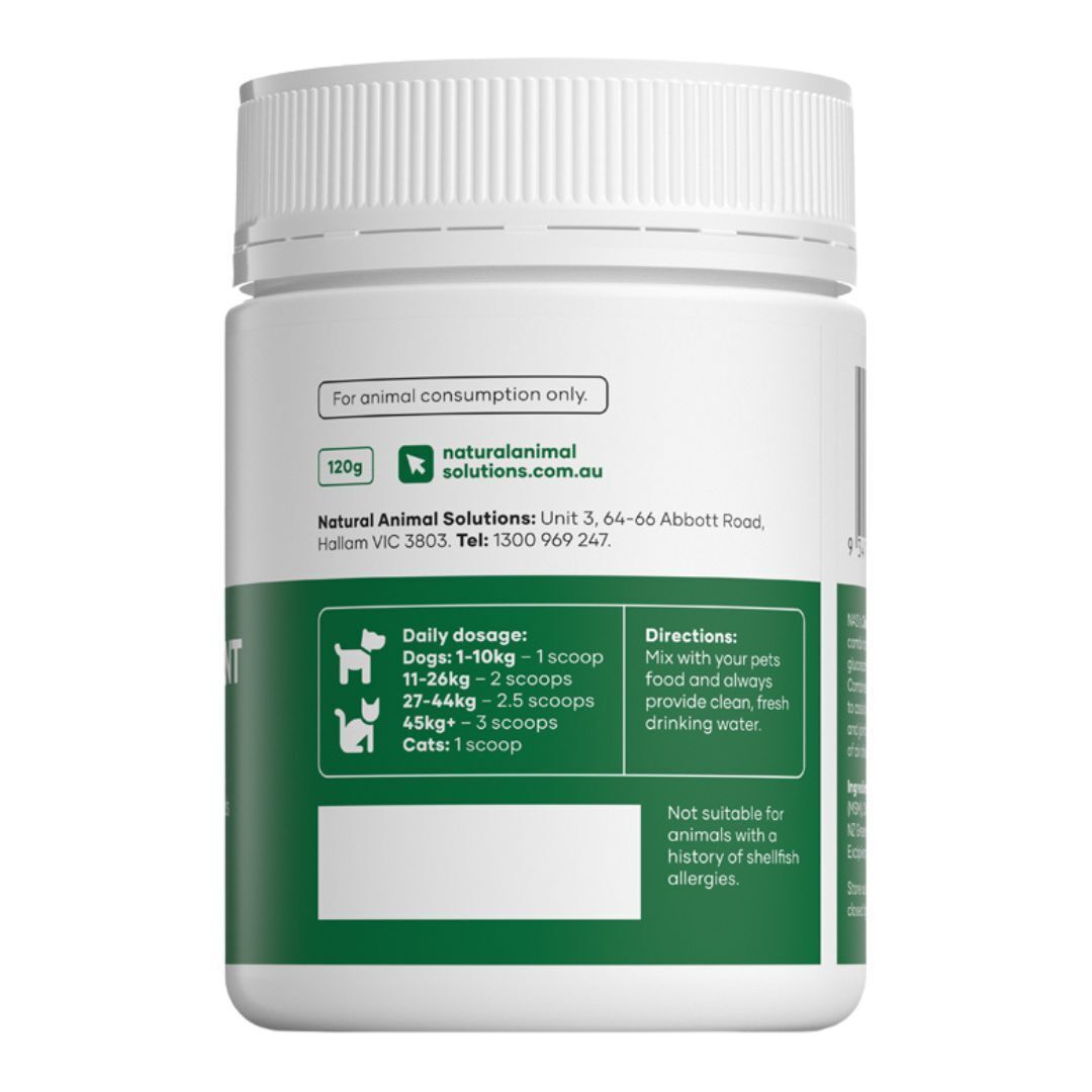 Natural Animal Solutions Joint & Ligament Support for Cats & Dogs 120g