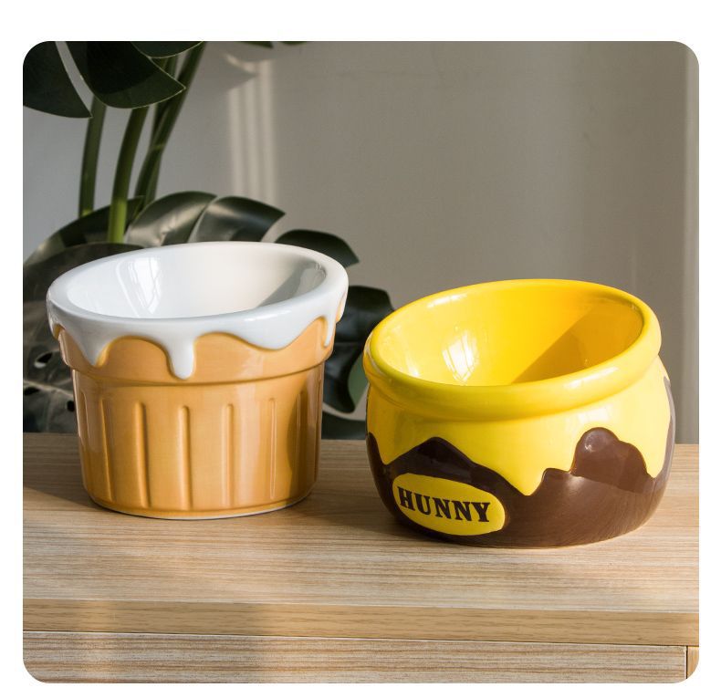 Premium Elevated Pet Bowl with Ergonomic 15°  Tilt & Large Capacity - Beer Bowl